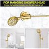 Image 1 : Aquaroyal Gold Shower Head Holder, Model B09C3YK1XS