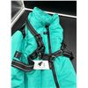 Image 5 : Gyuzh Green Insulated Dog Coat With Integrated Harness System Size 4XL
