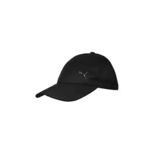 PUMA Black Cap with Adjustable Strap and Repreve Tag