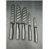 Image 2 : Skandia 5-Piece Knife Set with Black Handles