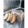 Image 3 : Pack of 20 Unfinished Wood Slices with Tree Bark for Crafts