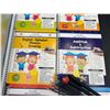 Image 4 : 6-Book Set Handwriting Practice Books for Kids, Reusable Groove Writing Practice Copybook with Magic