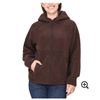 Image 1 : Sierra Designs XL Brown Hooded Fleece Jacket with Zipper Front