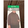 Image 3 : Sierra Designs XL Brown Hooded Fleece Jacket with Zipper Front