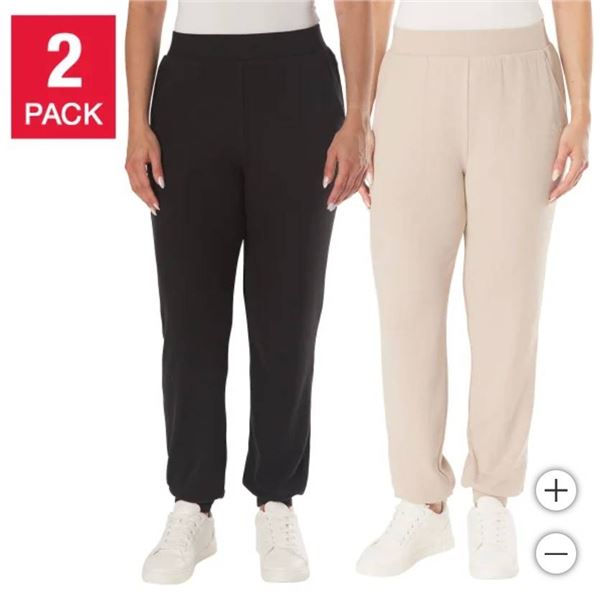 Lazypants Women’s High Waist Joggers 2-Pack S/P