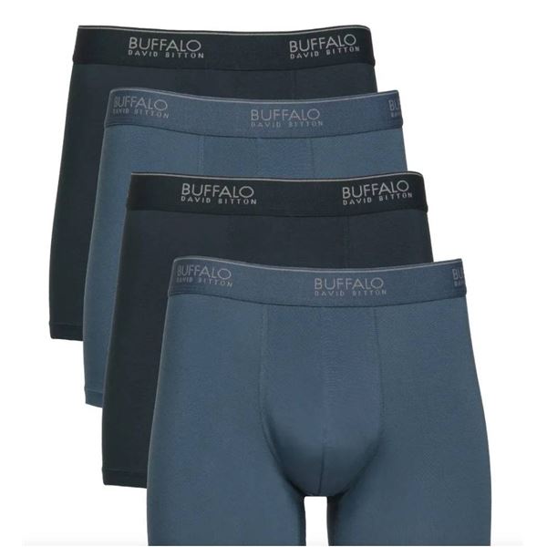 Buffalo David Bitton XL Boxer Briefs Modal Stretch – 4 Pack Colors May Vary