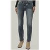 Image 1 : Authentic Silver Jeans, 10 x 31, Curvy High Slim Straight Fit