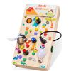 Image 1 : Wooden LED Busy Board With Dinosaur Theme for Early Childhood Development