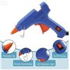 Image 1 : Blue Electric Hot Glue Gun with Power Cord