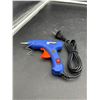Image 3 : Blue Electric Hot Glue Gun with Power Cord