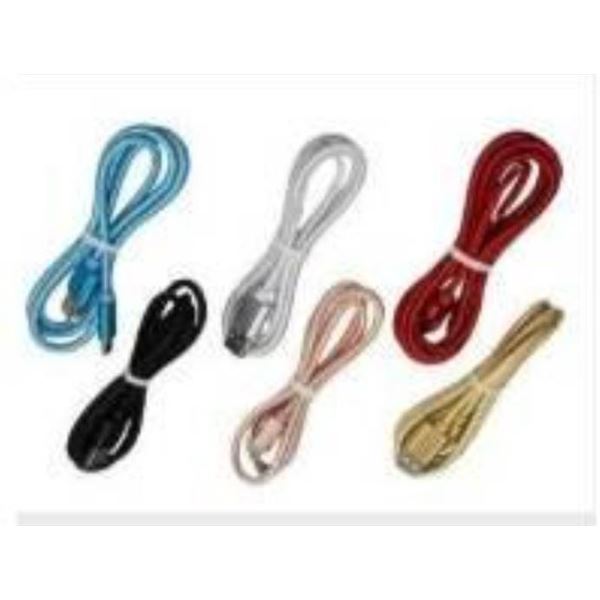 6 pack USB-C Charging Cables in Various Lengths Mulyi-Colored