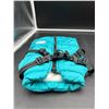 Image 3 : Teal 2XL Pet Vest With Zipper And Harness Design