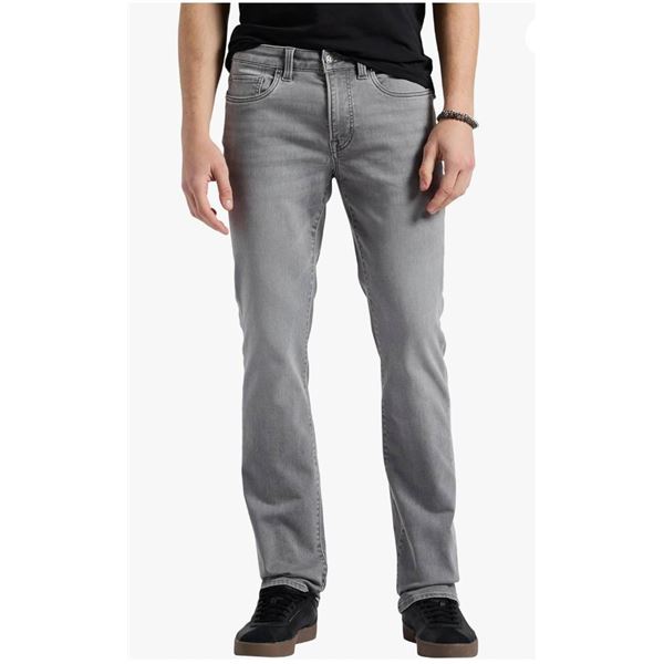 Buffalo David Bitton Slim Fit Straight Leg Stretch Pants, 36 x 30