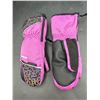 Image 3 : Karbon PinkYouth Mittens with Insulated Lining