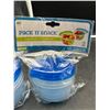 Image 3 : Lot of 2 Evri 8 oz Pack N’ Snack Container (3 ct)