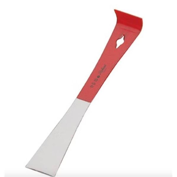 Richard Lever Scraper, 10 in, 25.4 cm, Red and Black Design