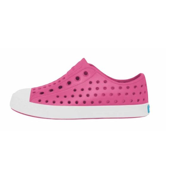 Native Shoes Jefferson Kids Slip-On in Hollywood Pink, Size 6