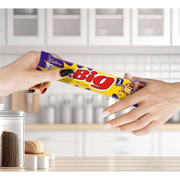 Lot of 12 Cadbury Mr. Big King Size Bars, 90g Each