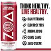Image 1 : 12-Pack of Zoa Cherry Limeade Zero Sugar Energy Drink,