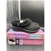 Image 2 : Skechers Women’s Lined Clog Size 8 Black Memory Foam Slip-On Shoes