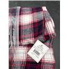 Image 4 : Giveitpro Red and Black And White Plaid Womens Flannel PJ Pants Size XXL