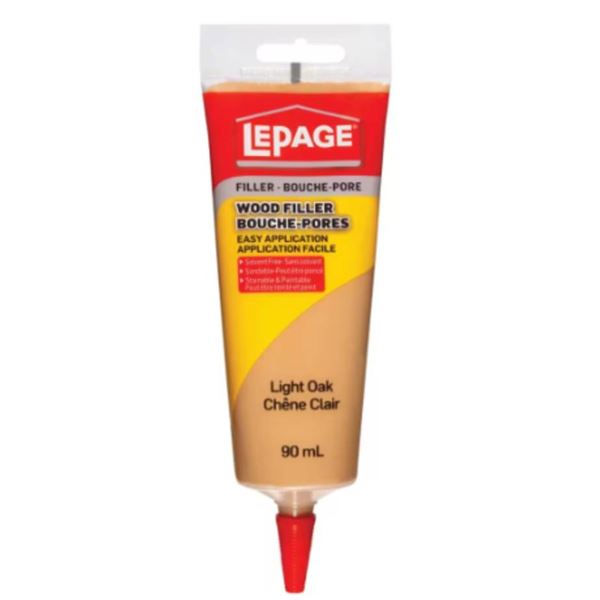 LePage Light Oak Wood Filler, 90ml Tubes, Set of 4
