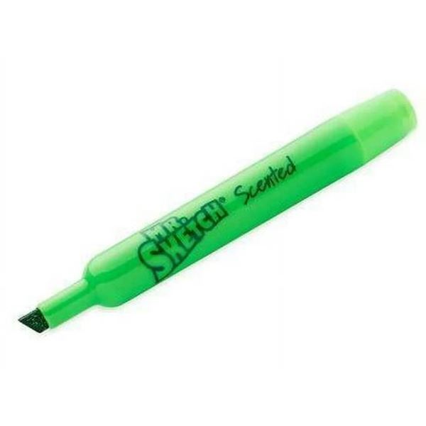 Lot of 12 Mr. Sketch Scented Green Marker/Highlighters