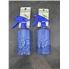 Image 1 : Lot of 2 – Handy Helpers Blue Spray Bottles