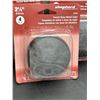 Image 3 : Shepherd Hardware 9092 Carpet Base Metal Cups 2-1/2 in 64 mm, 4 Pieces x 3