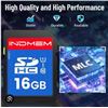 Image 1 : Lot of 4 INDmem 16GB Memory Cards, SDHC Class 10 UHS-1