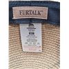 Image 4 : Furtalk Sun Hat with Black Ribbon, Medium/Large, 90 Percent Paper, 10 Percent Polyester