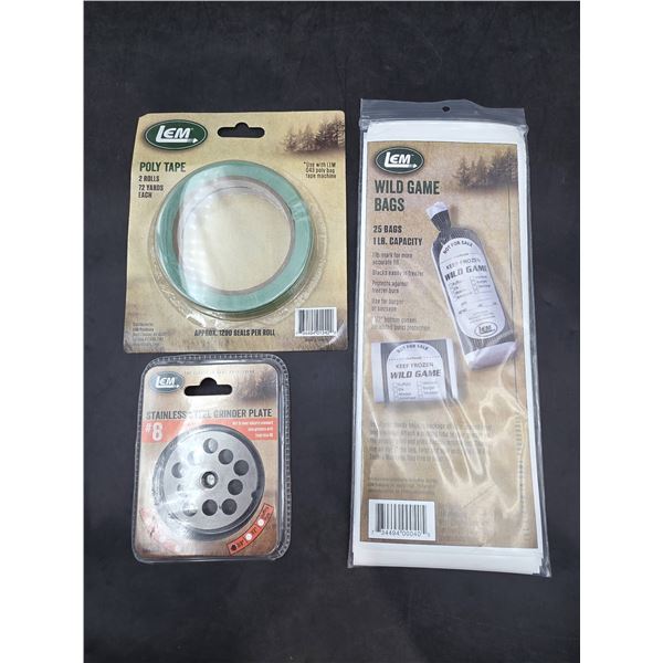 LEM Multi-Piece Accessories Set for Processing and Packaging Wild Game Meat