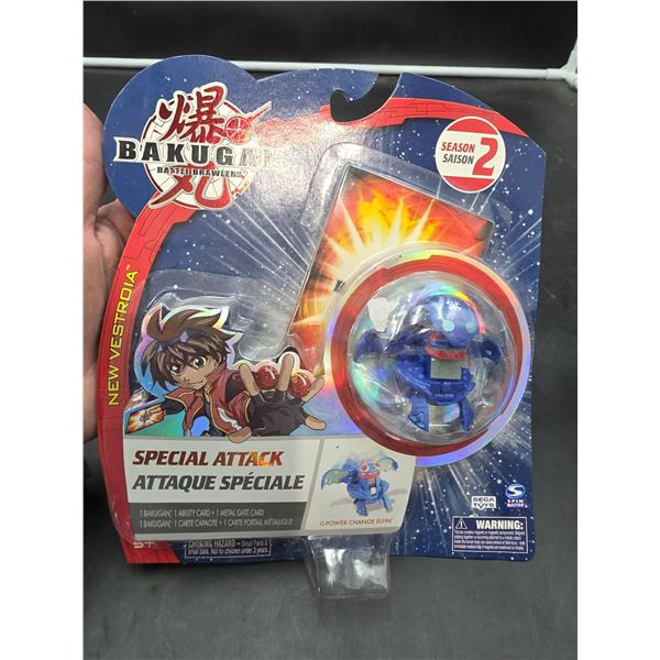 Vintage Bakugan Battle Brawlers Season 2 Special Attack with Card