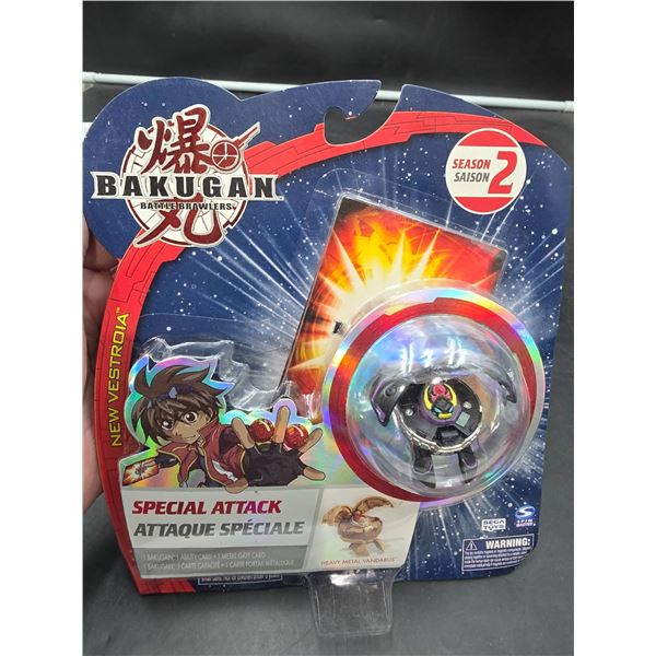 Vintage Bakugan Battle Brawlers Season 2 Special Attack Heavy Metal Vestroia