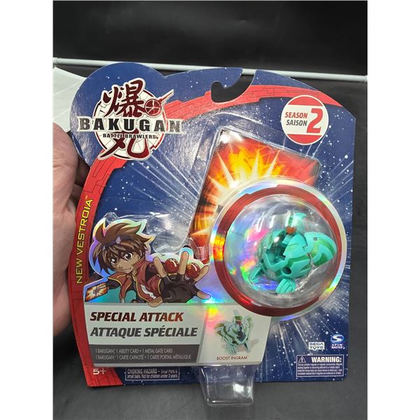 Vintage Bakugan Special Attack from Season 2 with New Vestroia Features
