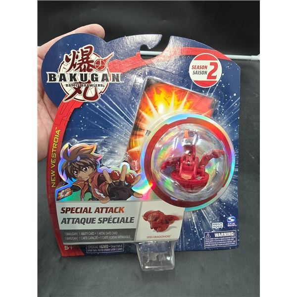 Vintage Bakugan Season 2 Special Attack, New Vestroia TS Red Bakugan Toy
