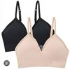 Image 1 : DKNY 2-Pack Seamless Bra – Size L/G, Convertible Strap Design