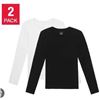 Image 1 : Banana Republic 2-Pack Long Sleeve Rib T-Shirts, XL/TG
