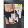 Image 2 : Jones New York Signature Seamless Briefs, 5 Pack, S/P