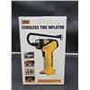 Image 2 : 20V Cordless Tire Inflator for Automotive and Bicycle Use