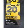 Image 2 : 20 Giffgaff SIMs Featuring 20 GB Data and Unlimited Calls and Texts