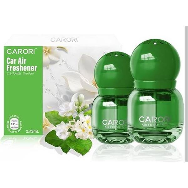 Carori C-247 (AMZ) Car Air Freshener, Two-Pack, Gardenia Scent