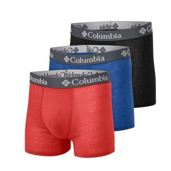 Columbia Contour Support Boxer Briefs, 5-Pack, Size XL/LTG