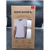 Image 2 : Eddie Bauer Men’s Medium Cotton Crew T-Shirts, Pack of 2