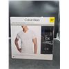Image 2 : Calvin Klein Cotton Stretch Men’s T-Shirt 4-Pack in Size S/P, White and Black