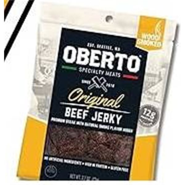 Oberto Beef Jerky, 10 x 28g Packs