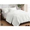 Image 1 : Bare Home Microfiber Queen Duvet Cover Set with 2 Pillow Shams