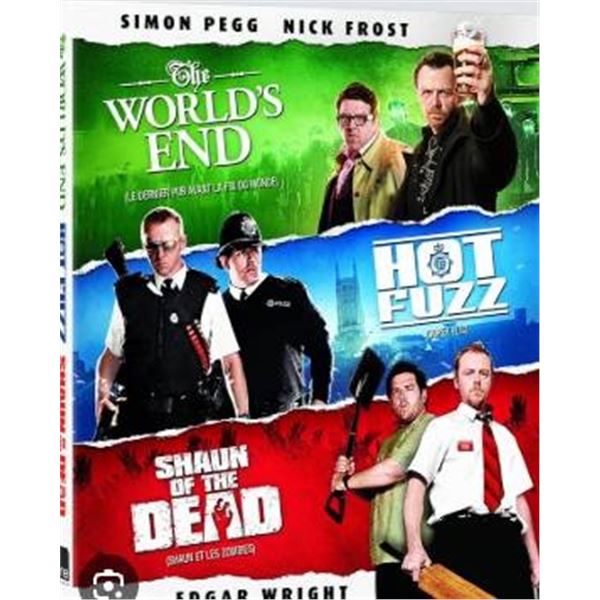 The Ultimate Three-Flavors Cornetto Trilogy Blu-ray Digital Code Combo