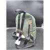 Image 3 : Green Backpack with Multiple Zippered Compartments and Adjustable Straps