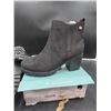 Image 3 : Jiabasic Women’s Black Heeled Boots, Size 7 (EU 38), Art. No. 6102S03